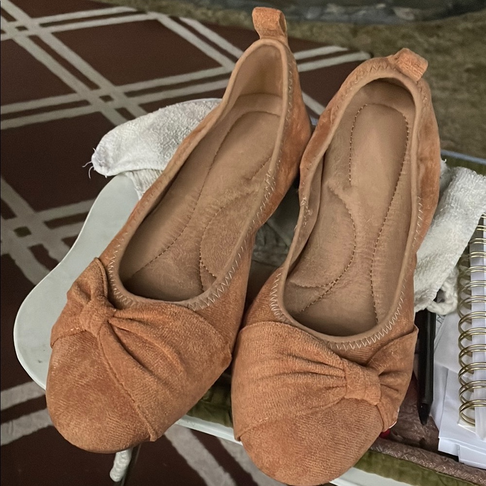 Elegant TAN Women's Flats-S